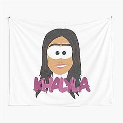 Cute Khalyla Kuhn From TigerBelly South Park Style Tapestry
