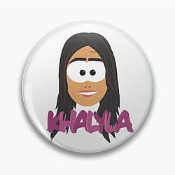 Cute Khalyla Kuhn From TigerBelly South Park Style Pin