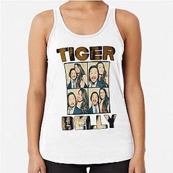 Tigerbelly Bobby Lee Khalyla Kuhn Podcast Tiger Letter Slept Racerback Top