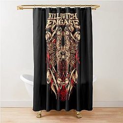 Art Killswitch Engage Shower Curtain
