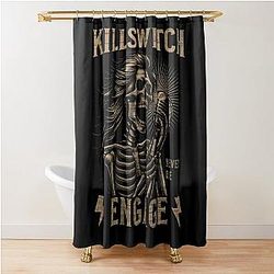 Art Killswitch Engage Shower Curtain