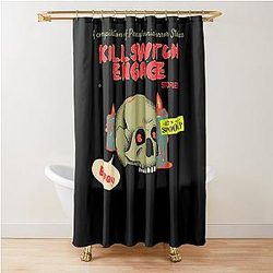 Killswitch Engage Get Spooky Shower Curtain
