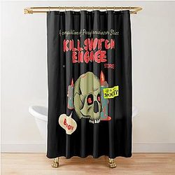 Art Killswitch Engage Shower Curtain
