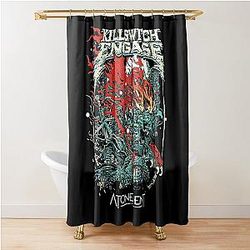 Art Killswitch Engage Shower Curtain