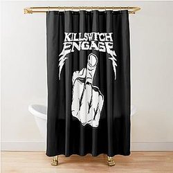 Art Killswitch Engage Shower Curtain