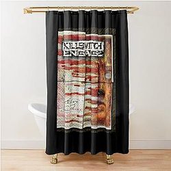 Art Killswitch Engage Shower Curtain