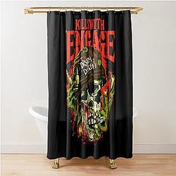Art Killswitch Engage Shower Curtain