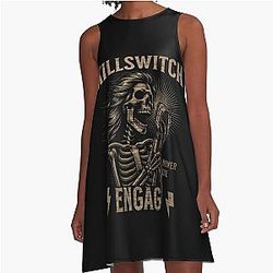 Art Killswitch Engage A-Line Dress