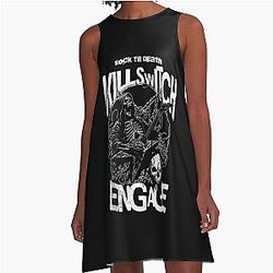 Art Killswitch Engage A-Line Dress