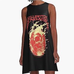 Artkillswitch Engage A-Line Dress