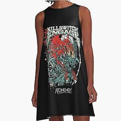 Art Killswitch Engage A-Line Dress