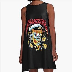 Art Killswitch Engage A-Line Dress