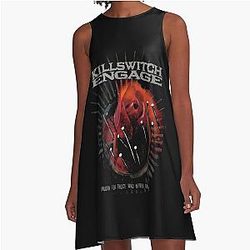 Art Killswitch Engage A-Line Dress