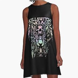Art updated Killswitch Engage A-Line Dress