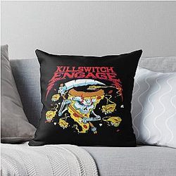 Art Killswitch Engage Throw Pillow