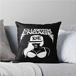 Art Killswitch Engage Throw Pillow