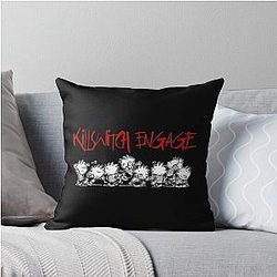 Art Killswitch Engage Throw Pillow