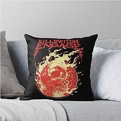 Art Killswitch Engage Throw Pillow