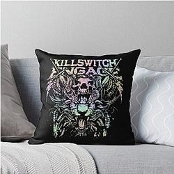 Art Killswitch Engage Throw Pillow