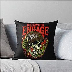 Art Killswitch Engage Throw Pillow