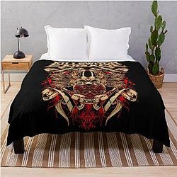 Art Killswitch Engage Throw Blanket
