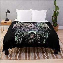 Art Killswitch Engage Throw Blanket