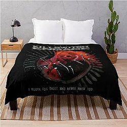 Art Killswitch Engage Throw Blanket