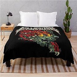 Art Killswitch Engage Throw Blanket