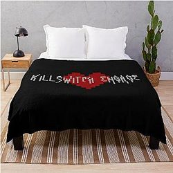 Art Killswitch Engage Throw Blanket