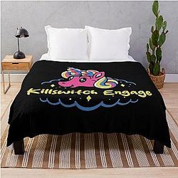 Art Killswitch Engage Throw Blanket