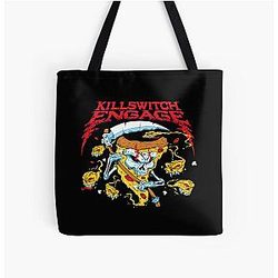 Art Killswitch Engage All Over Print Tote Bag