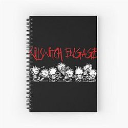Art Killswitch Engage Spiral Notebook