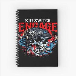 Art Killswitch Engage Spiral Notebook