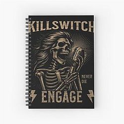 Killswitch Engage Spiral Notebook