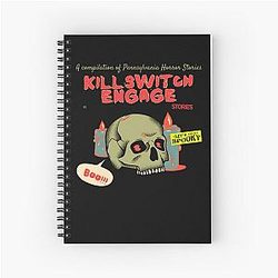 Killswitch Engage Stories Let's Get Spooky Spiral Notebook