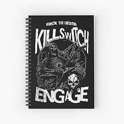 Art Killswitch Engage Spiral Notebook
 remains  - no word is in duplicate sequence.