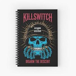 ArtKillswitch Engage Spiral Notebook