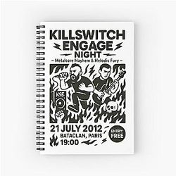 Killswitch Engage Spiral Notebook