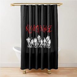 Art Killswitch Engage Shower Curtain