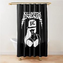 Art Killswitch Engage Shower Curtain