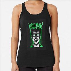 Kill Tony Green Eyes Racerback Tank Top