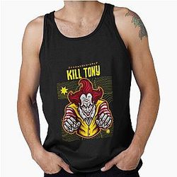 Kill Tony Podcast Evil Clown Tank Top