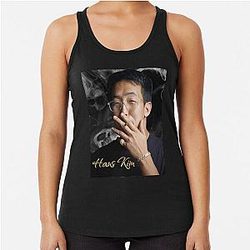 Kill Tony regular Comedy Icon Hans Kim Racerback Tank Top