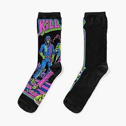 Kill Tony Monster Party: Retro Podcast Tritippy Socks