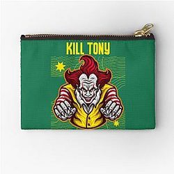 Kill Tony Podcast Evil Clown Zipper Pouch