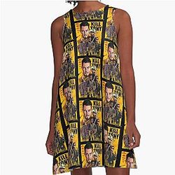 Kill Tony Movie Poster A Line Dress