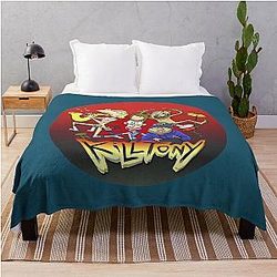 Kill Tony Cartoon Throw Blanket