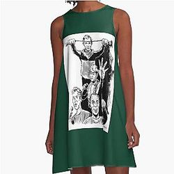 Kill Tony A-Line Dress