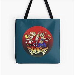 Kill Tony Cartoon All Over Print Tote Bag