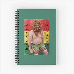 Kill Tony regular Comedy Icon William Montgomery Spiral Notebook